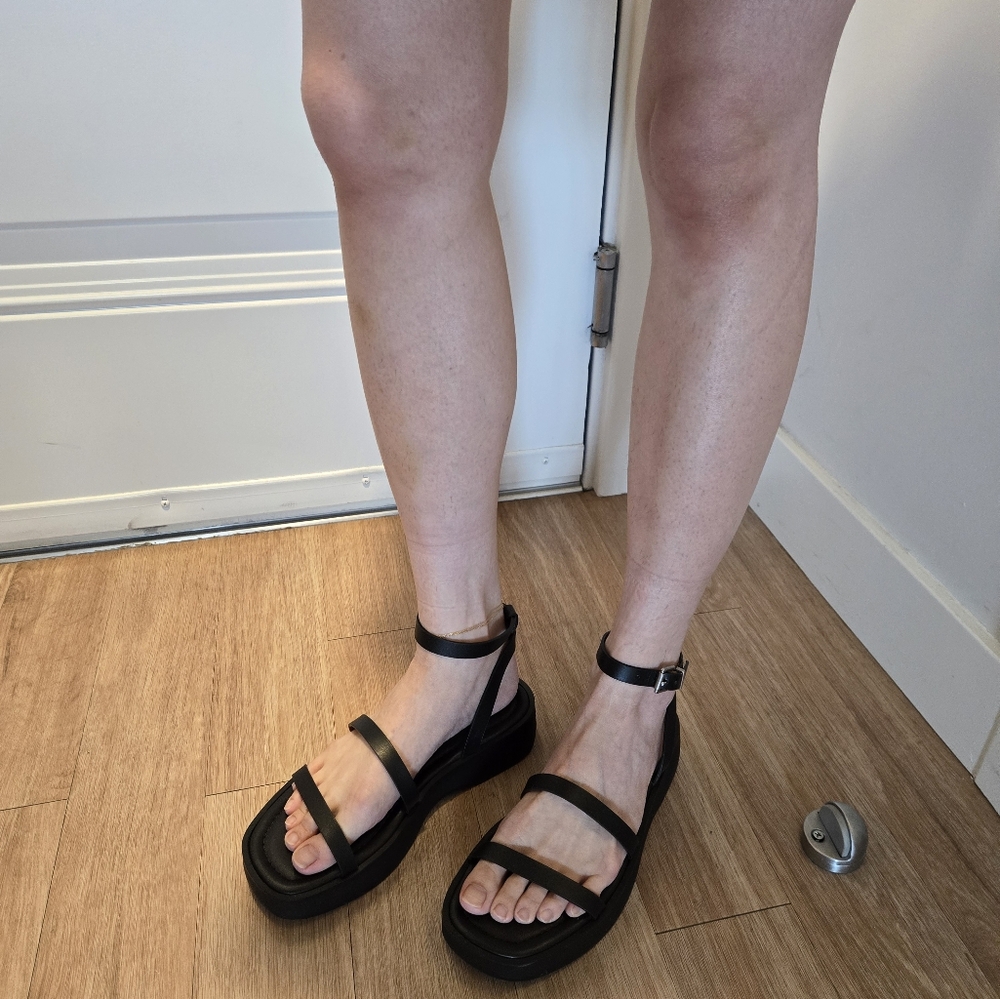 Madewell platform strapp sandal